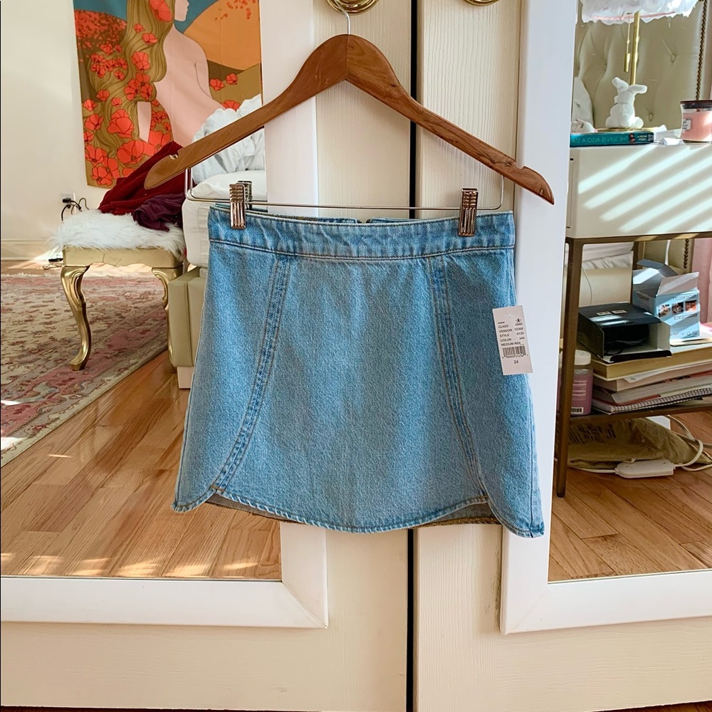 NWT Pacsun Jean Skirt